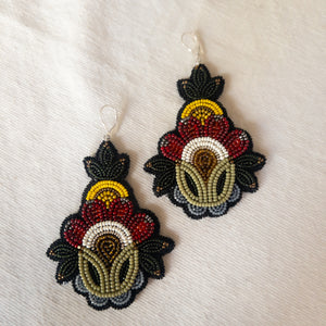 Kiiwookew Floral Earrings