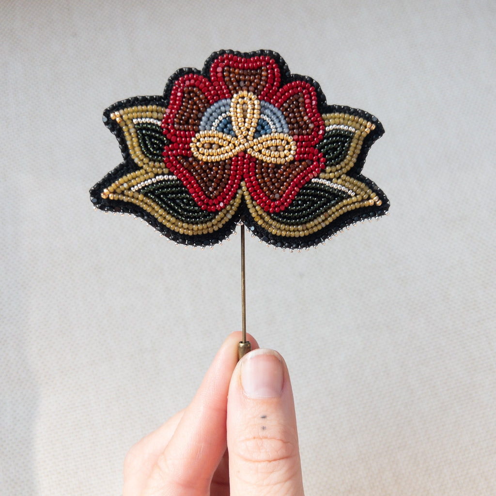 Rose Pin | Red