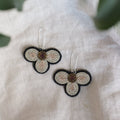 Three Petal Earrings | Opal Rose