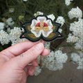 Rose Pin | White