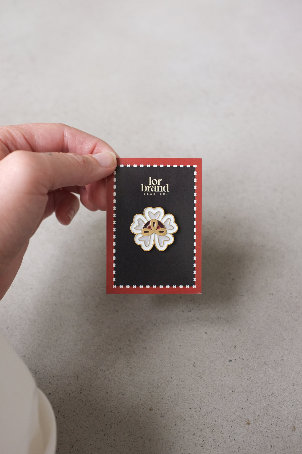Rose Enamel Pin