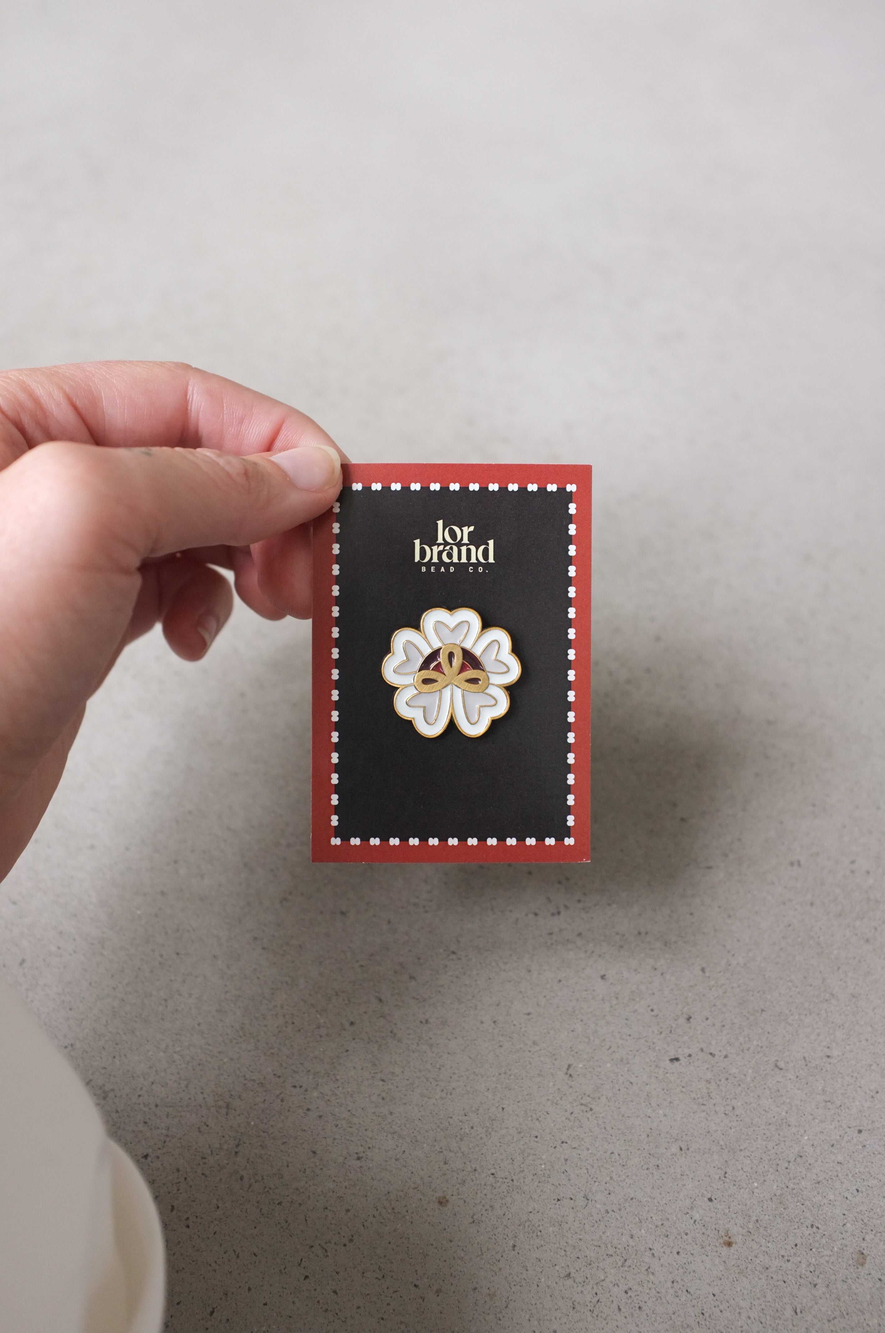 Rose Enamel Pin
