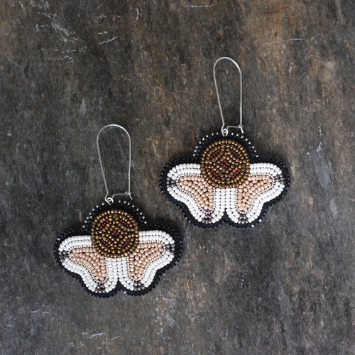 Four Directions Floral Earrings | Rose